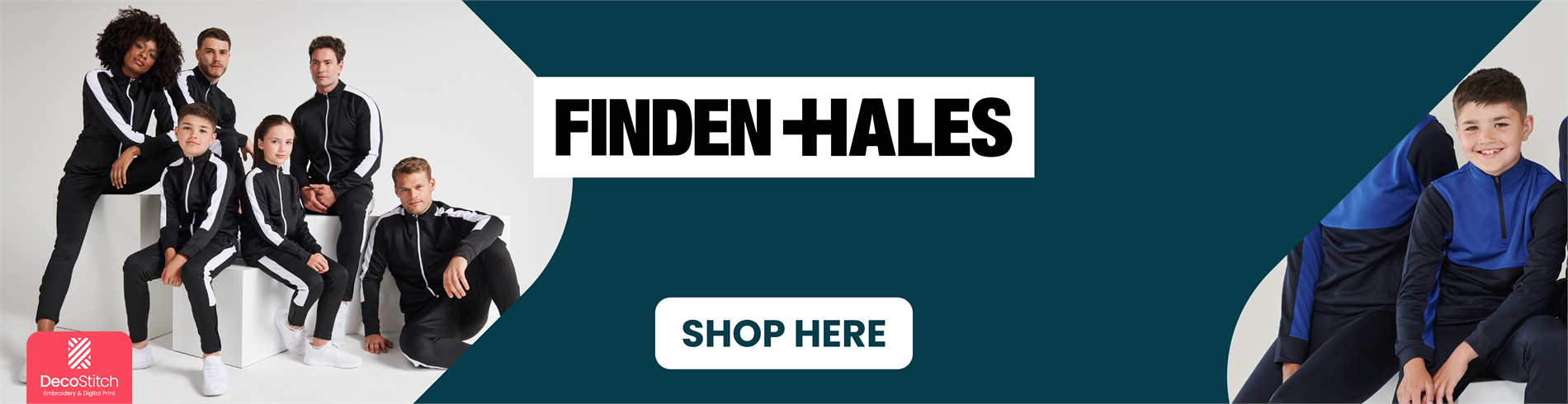 Supperior teamwear from Finden Hales supplied by DecoStitch.