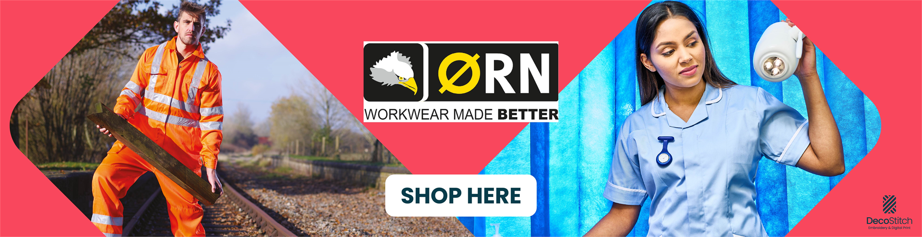 ORN workwear supplied by DecoStitch.