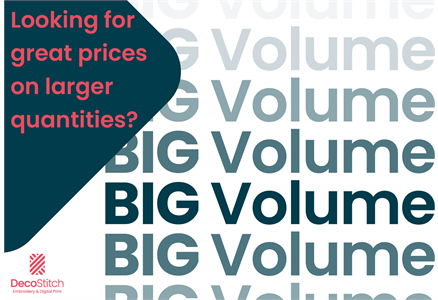 BIG Discounts on big volume