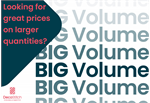 BIG Discounts on big volume