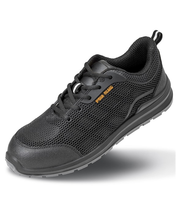 All-black safety trainer