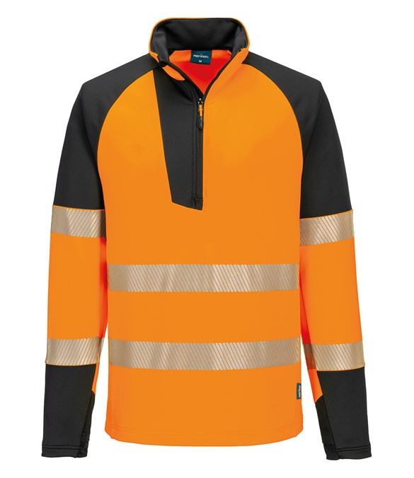 PW3 Hi-vis ?-zip sweatshirt (T172)