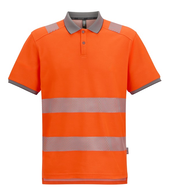 Hi-vis pro comfort polycotton polo