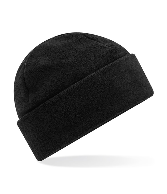 Recycled fleece cuffed beanie