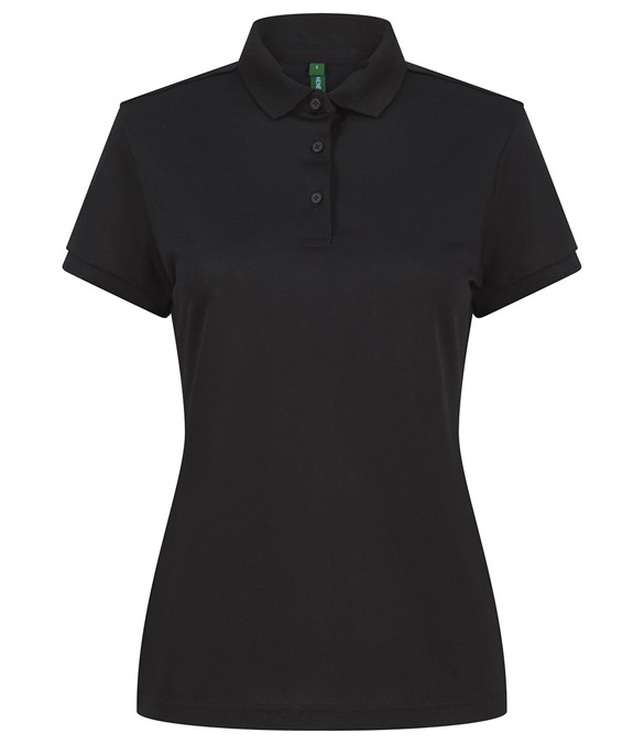 Women?s recycled polyester polo shirt