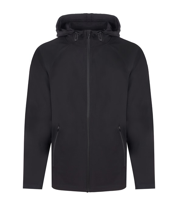 Technical zip-through hoodie