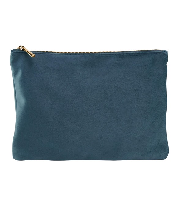 Velvet accessory pouch
