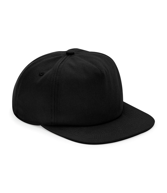 Organic cotton unstructured 5-panel cap