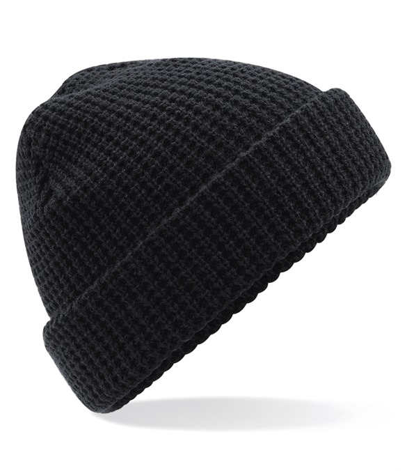 Classic waffle knit beanie