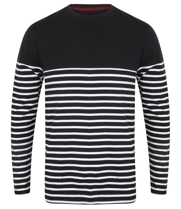 Long sleeve Breton striped T