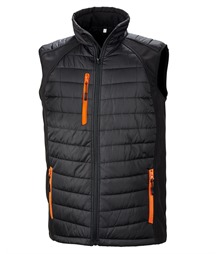 Compass padded softshell gilet