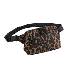 Leopard print cross-body bag