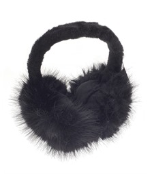 Luxury fur ear muffs