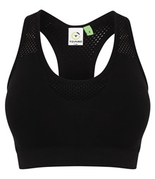 Women's seamless sports bra