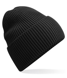 Oversized cuffed beanie