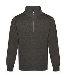 Pro ?-neck zip sweatshirt