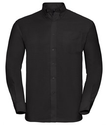 Long sleeve easycare Oxford shirt