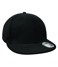Pro-stretch flat peak cap