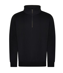 Pro ?-neck zip sweatshirt