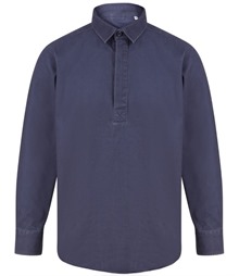 Pullover drill shirt