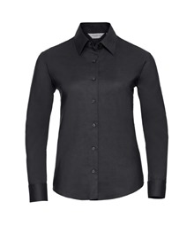 Women's long sleeve easycare Oxford shirt