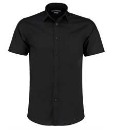 Poplin shirt short-sleeved (tailored fit)