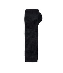 Slim knitted tie