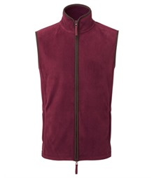 Artisan fleece gilet