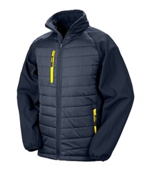 Compass padded softshell jacket