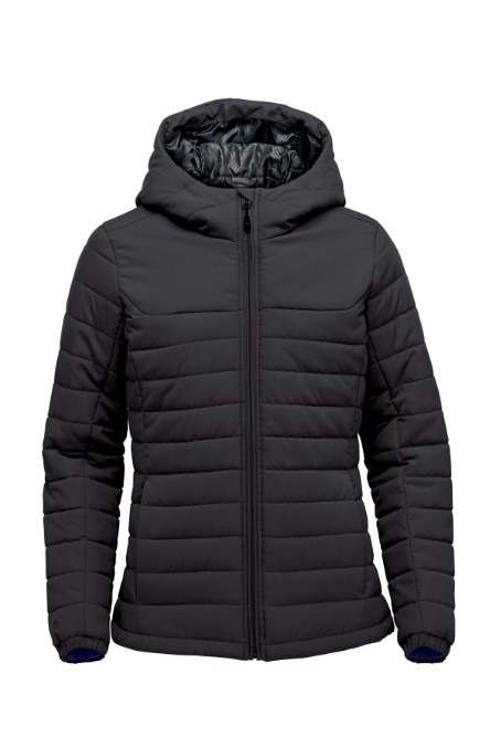 Women’s Nautilus quilted hooded jacket