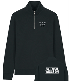 Get Your Wigle On 1/4 Zip Sweater
