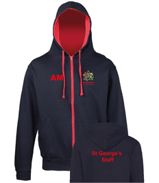St . George Full Zip Staff Hoodie